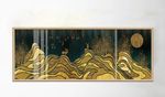 金色森林风景创意装饰画