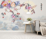 花鸟花朵电视背景