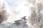冬日雪景