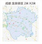 龙泉驿区地图
