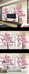 梦幻玫瑰花朵时尚电视背景墙