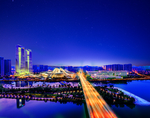 长沙梅溪湖夜景