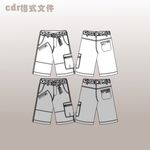 男装短裤休闲裤五分裤牛仔裤