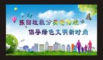垃圾分类主题海报