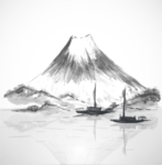 水墨山水风景