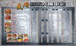 火锅串吧菜单展板图片源文件