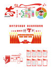 新时代文明  传习所  造型墙