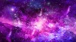紫色星空