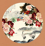 国画牡丹