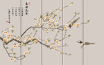 花鸟背景墙