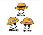 帽子 i am Family