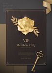 vip 邀请函 高档请帖 请柬