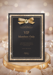 vip 邀请函 高档请帖 请柬