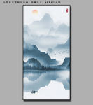山水挂画 玄关山水画