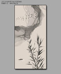 山水竹子 山水挂画