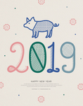 2019年海报 2019年设计