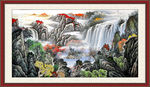 办公室国画 山水国画 山水画