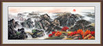 办公室国画 山水国画 山水画