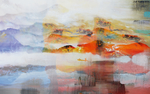 抽象油画