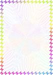 幻变花丛 特约证书纹