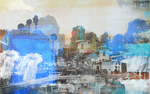 抽象油画