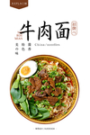 牛肉面海报