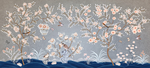 手绘工笔花鸟国画壁画装饰画