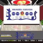 警队文化墙