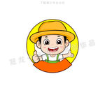 可爱小农夫头像