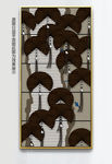 扇子装饰画