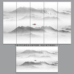 水墨山水画