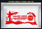 提升城乡人居环境行动文化墙