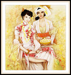 仕女画