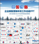 市场部企业销售营销年终工作总结