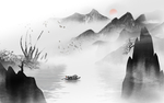 新中式背景墙