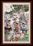 国画古代仕女海报