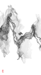 玄关水墨画
