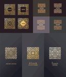 矢量欧式时尚花纹