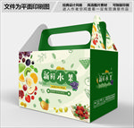 新鲜水果包装礼盒设计