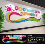 美术教室文化墙