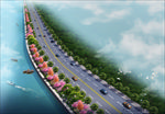道路景观鸟瞰