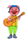弹吉它