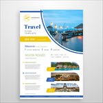 海外旅游公司旅行社海报