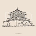 西安钟楼