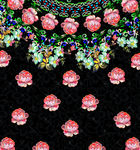 印花图案花朵