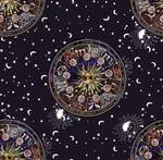 星空  太阳  月亮