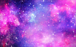 紫色星空