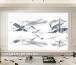 创意水墨山水画