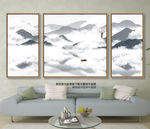 新中式山水装饰画