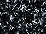 牛仔字母